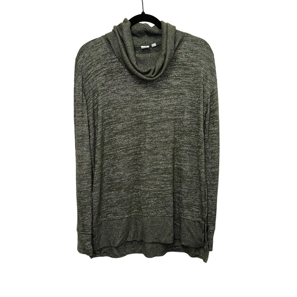 Gap Women's Green‎ Cowl Neck Long Sleeve Knit Top Medium Lightweight Pullover